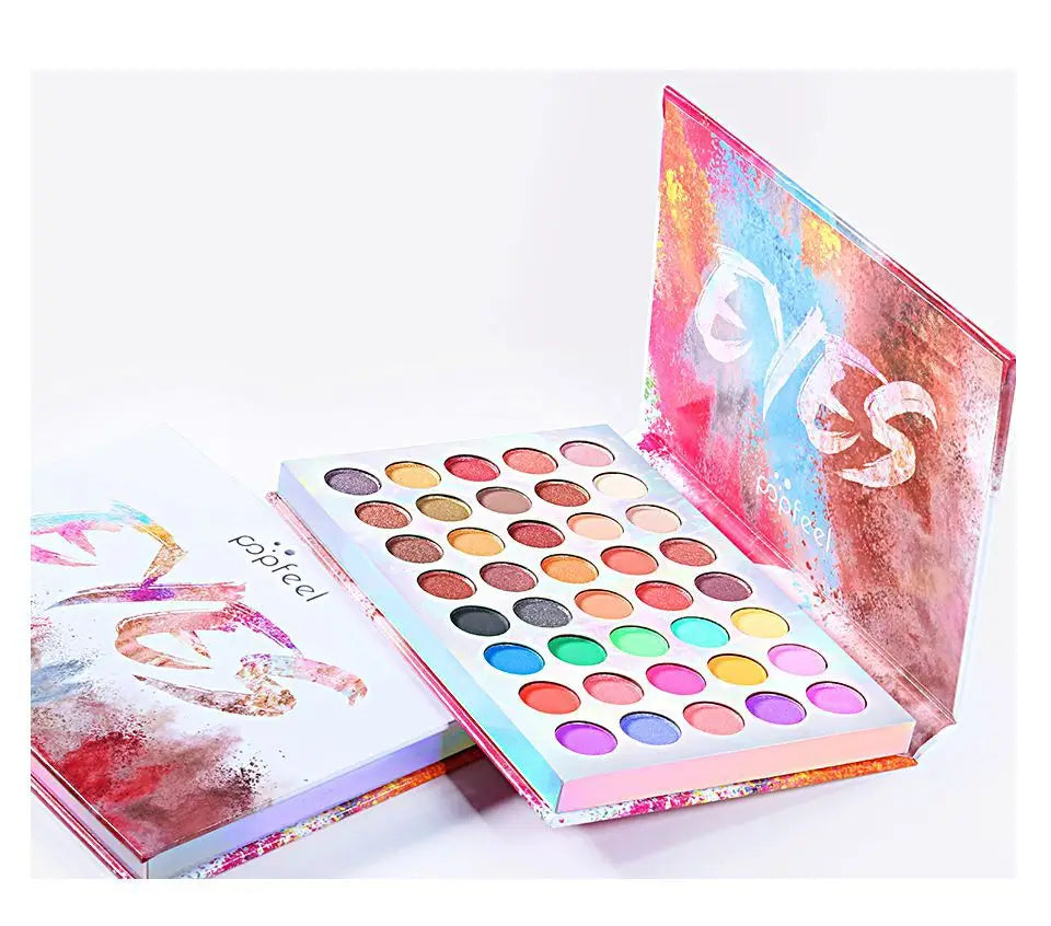 Paletă de ochi multicolori pentru ochi impermeabili machiaj de lungă durată pentru toate tonurile pielii