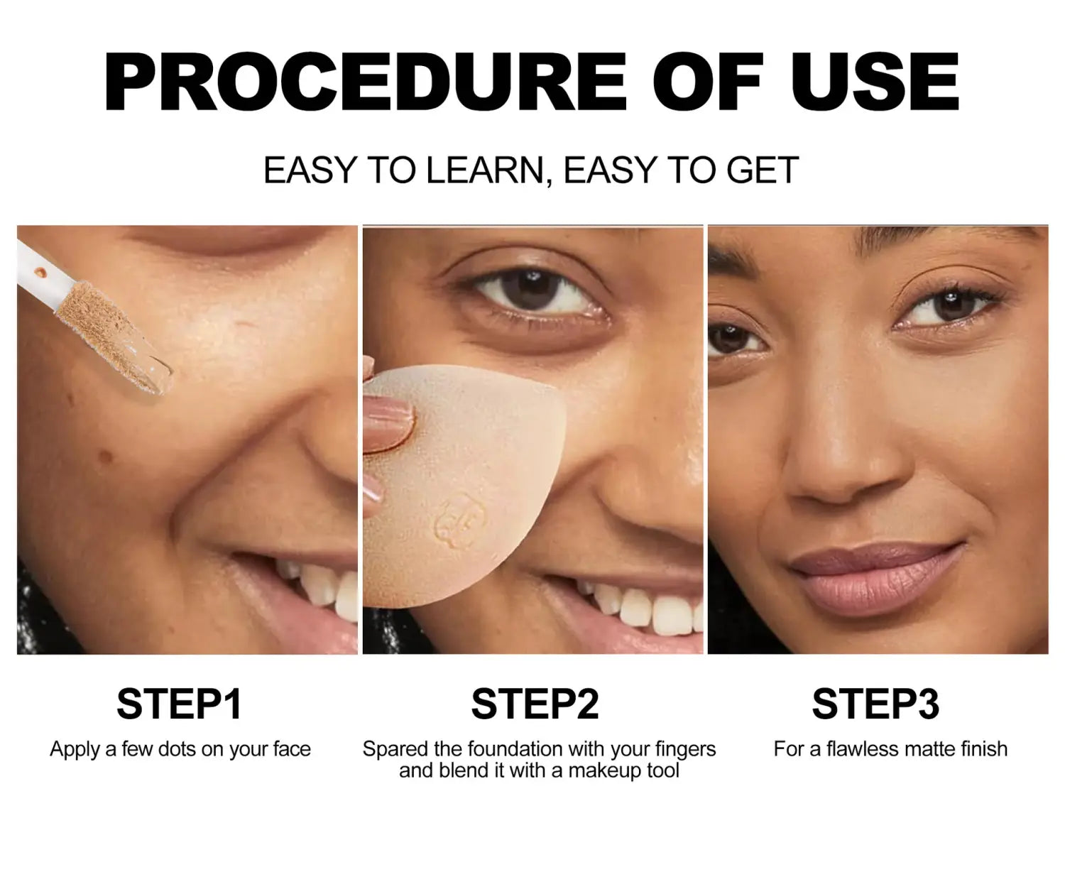 Long-Lasting Shading Cream Concealer with Color Correction and Invisible Pores