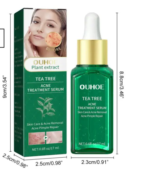 Tea Tree Oil Facial Nursing Solution for Skin Cleaning 17ml