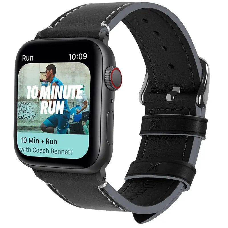 Men’s leather watch strap