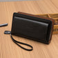 Men’s Business Clutch Double Zipper Large Capacity - Size Matters with Men’s Double Zipper Clutch