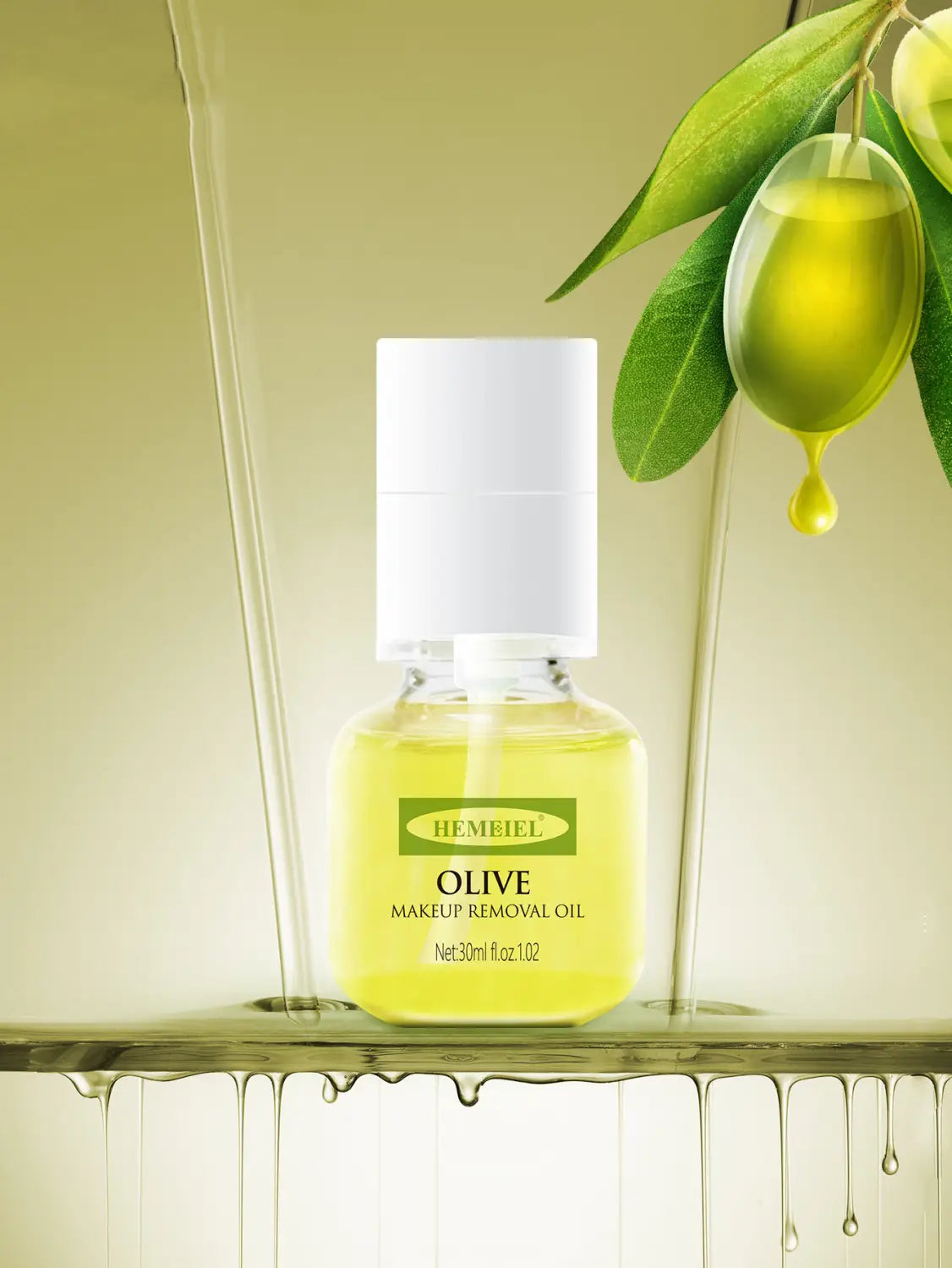 Ladies Facial Makeup Remover Olive Cleansing Oil with Avocado 30ml