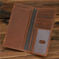 Men’s Fashion Crazy Horse Leather Long Wallet - Men’s Fashion Long Wallet for Crazy Horse Lovers