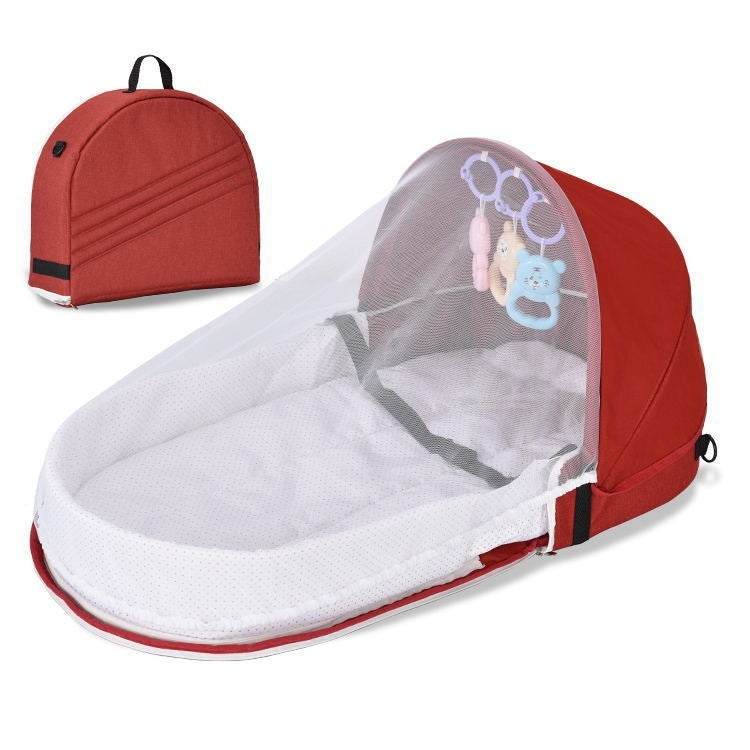 Wholesale Portable Folding Anti-pressure Baby Bed In Newborn Isolation Bionic Travel Crib - Travel Crib for Babies