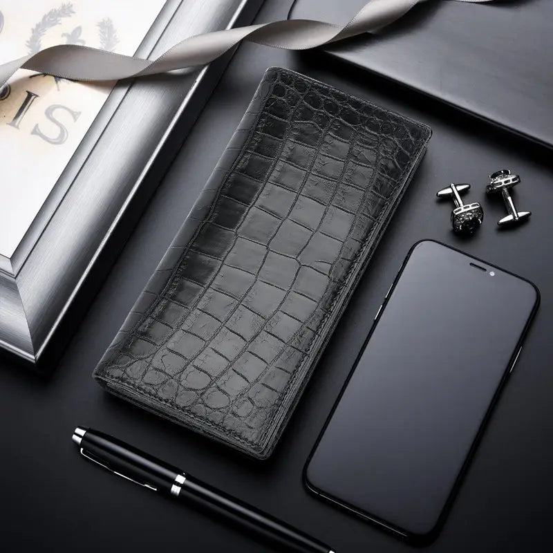 Genuine Leather Wallet with Coin Card and ID Slots for the United States