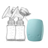 Automatic Massage Double-sided Electric Milk Collector - Blue