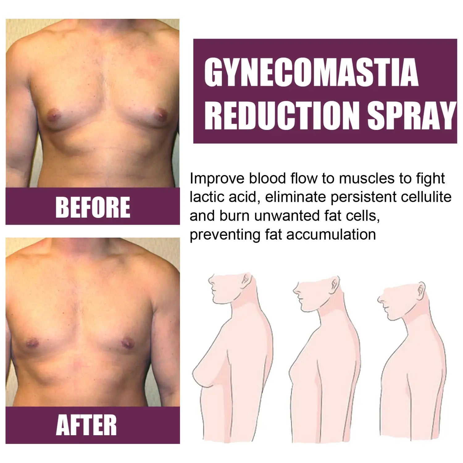 Firming Breast And Chest Muscles Shaping Spray