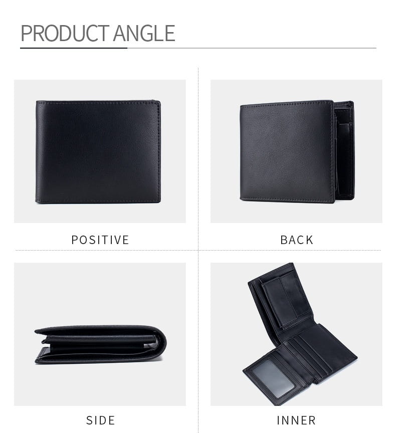 Portefeuille de violon en cuir authentique pour le support de carte de blocage RFID Slim RFID Cow Slim