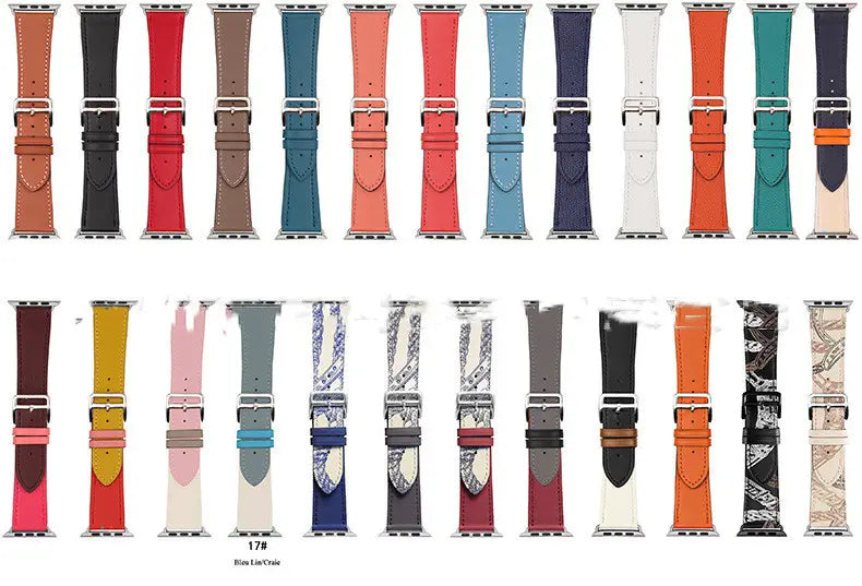 Fashionable And Simple Single-ring Leather Strap