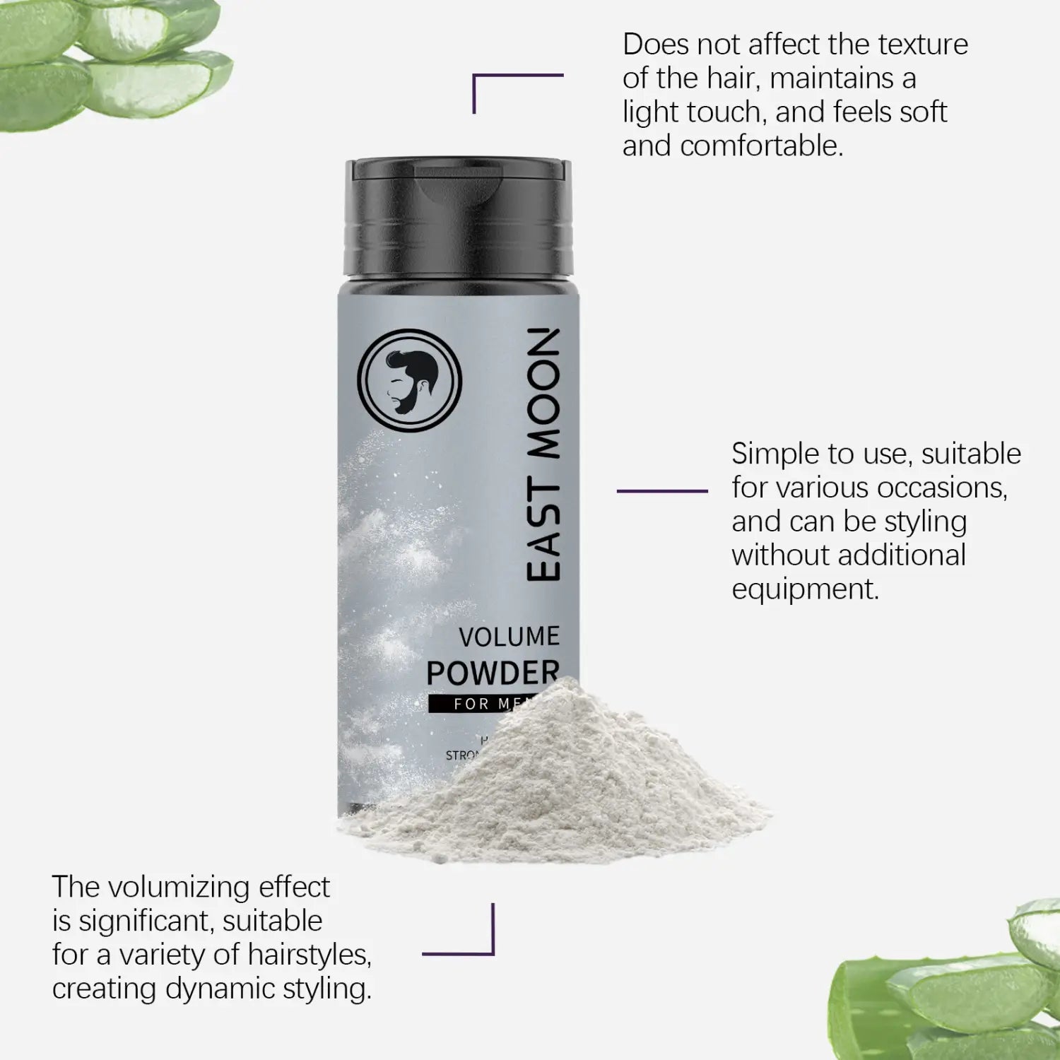 Texture Baking Powder for Hair and Bangs Convenient Booster 40g