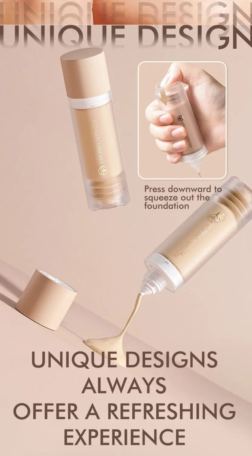 Oil Control Liquid Foundation Large Capacity for Oily Skin 40ml