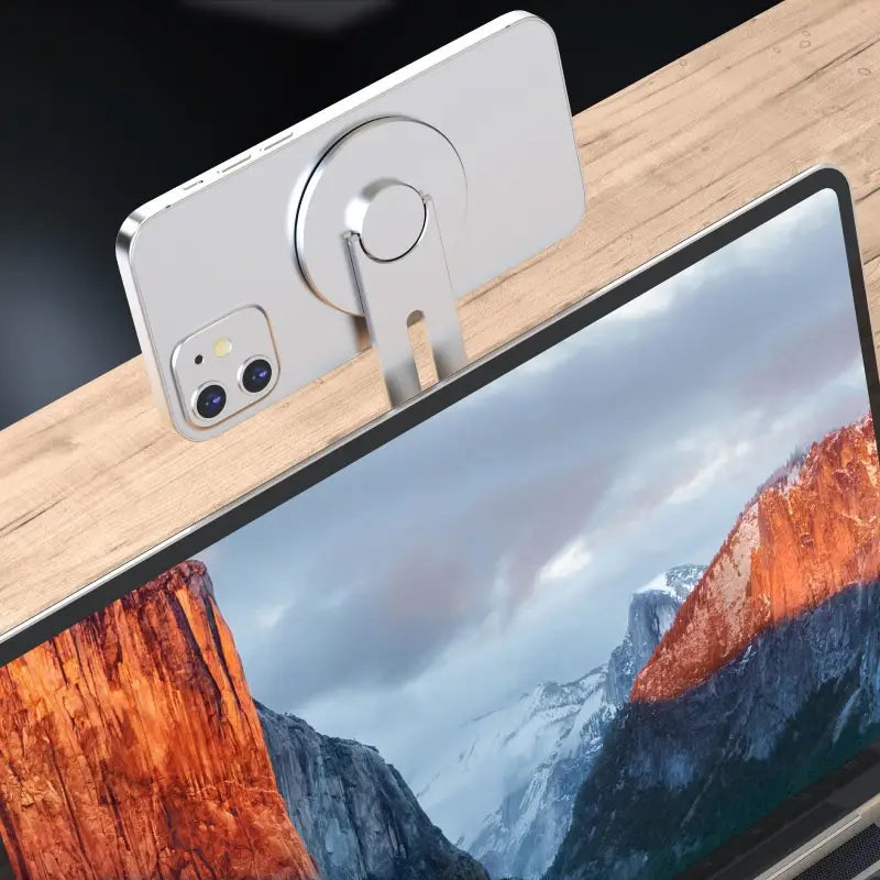 Folding Magnetic Bracket Desktop for Suspension Screen and Display