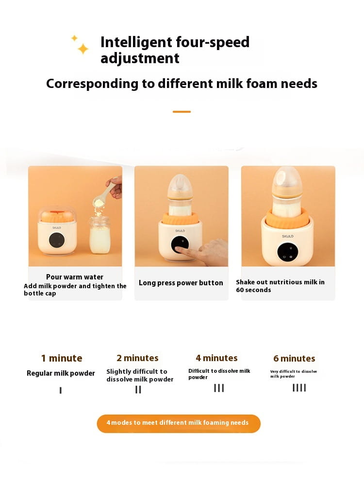 Power Charging Y1 and Y3 Infant Shake Milk Bottles with Constant Temperature in the United States