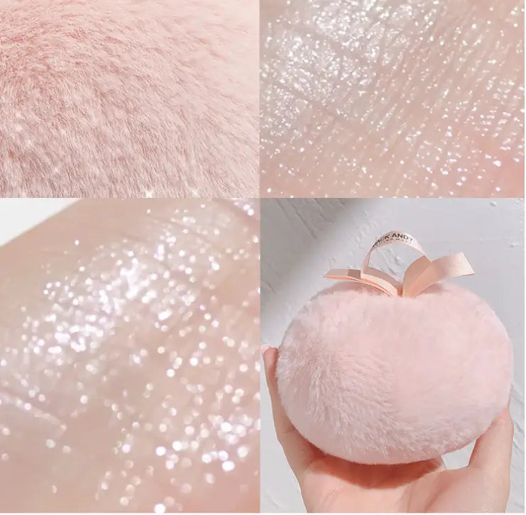 Honey Peach High Gloss Powder Setting Ball