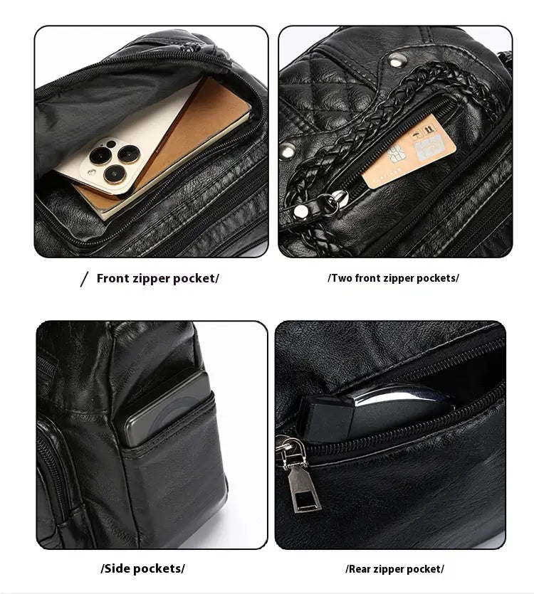 Polyester Lining for Leather Shoulder Messenger Bags with Advanced Texture Soft Finish