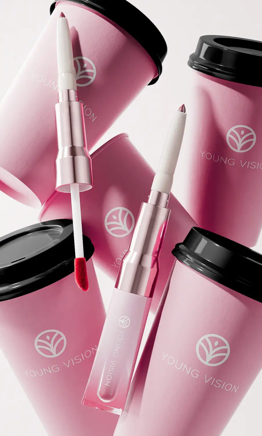 Natural Matte Matte de lungă durată de ruj Hydrating Machiaj vegan 5ml