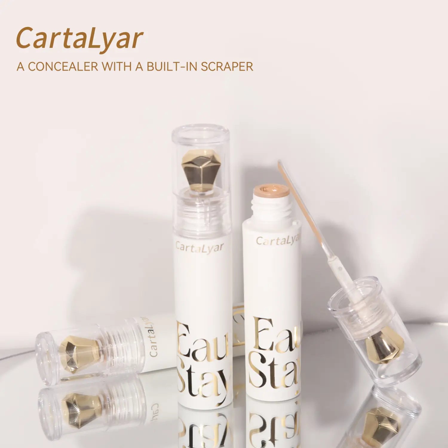 Long Lasting Waterproof Liquid Concealer for Brightening and Pore Blurring
