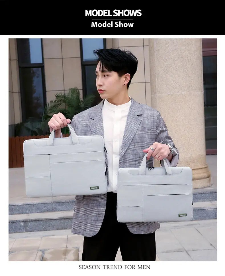 Sleeve ríomhaire glúine Oxford uiscedhíonach 14 15.6 Mála orlach d'fhir agus do mhná