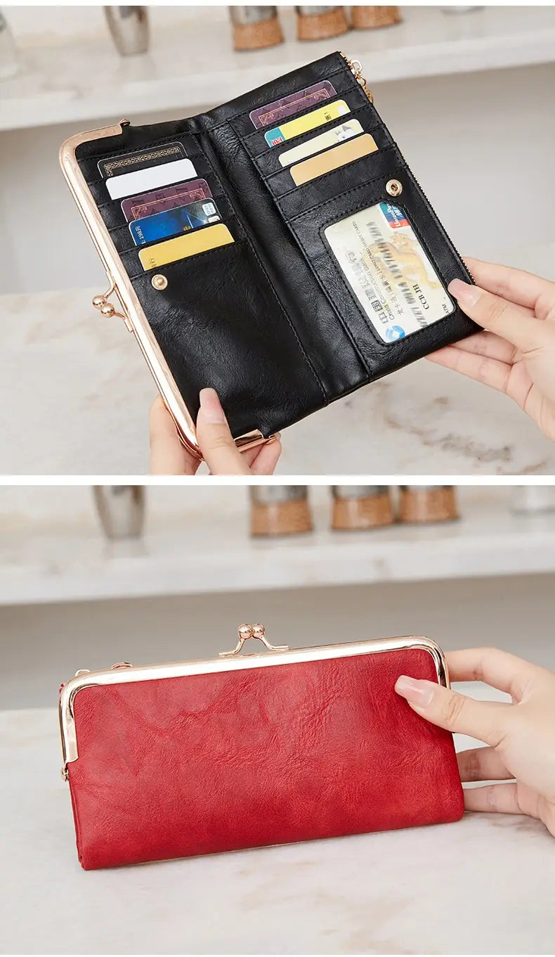 Veekindel polüester-rahakott mitme värviga, kulumiskindla PU voodriga