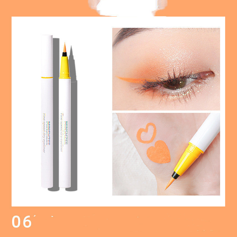 Eyeliner Xizhi Color Non-smudge Extra Fine Red Waterproof Long-lasting Liquid Eyeliner Pen - Eyeliner Xizhi Color Extra