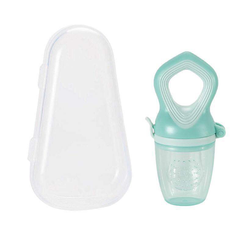 Baby Fruits And Vegetables Newborn Food Supplement Feeders Silicone Molar Rod Fruit Vegetable Fresh Food Feeder - Light