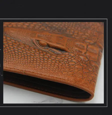 United States PU Leather Short Wallet with Multiple Compartments and CHF Storage