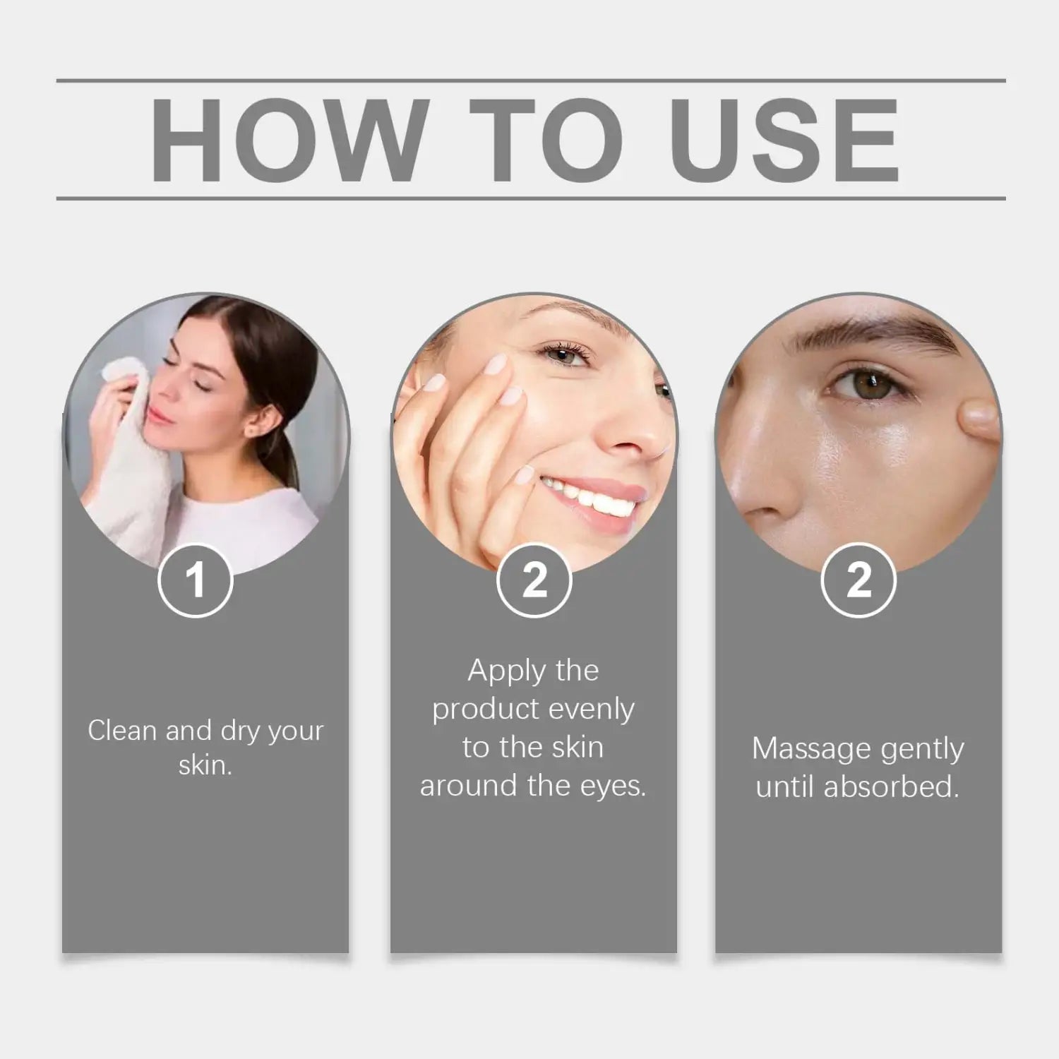 Eye Cream Stick for Firm Skin Light and Reducing Lines