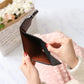 Women’s Short Splicing Leather Wallet - Chic Women’s Wallet for Your Cash and Secrets