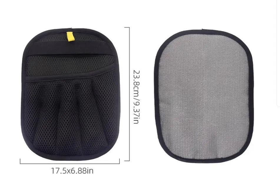 Musta kangas lemmikkieläinten hiuspuhdistin uudelleenkäytettävä nukanpoistoaine poistoa varten