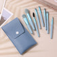 8 PCs Macarons Mini Makeup Brushes Suit Portable Models Beauty Tools