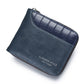 Men’s Short Wallet Stitching Stone Pattern Large Capacity Tri-fold Bag - Upgrade Your Style with Our Fancy Wallet