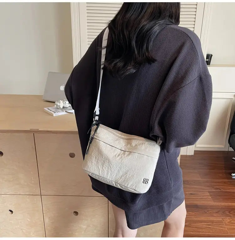 Sac à corps croisé en toile de voyage avec poche de téléphone pour les femmes en plusieurs couleurs