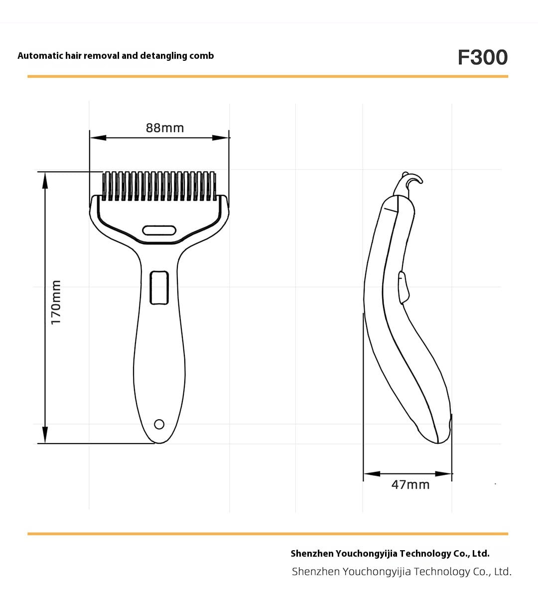 Kissan ja koiran hoitaminen kampa abs -hätkähdyttävä harja karkotusmatoihin
