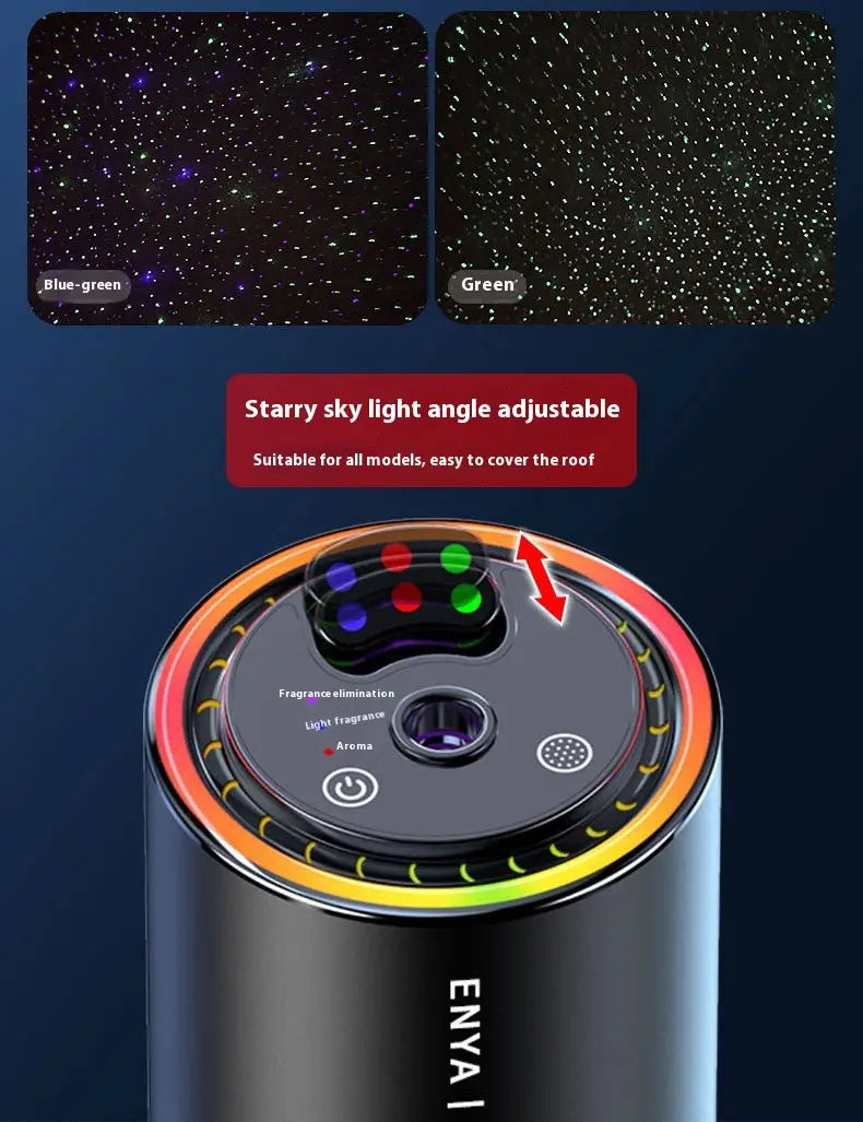 Starry Sky Aroma Car Perfume with Essential Oil Aromatherapy Machine