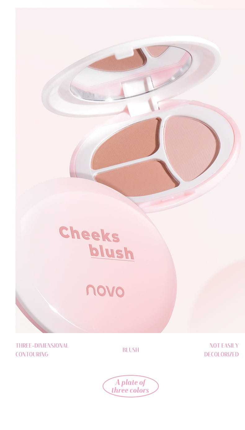 Long Lasting Blush Palette for All Skin Types Natural Matte Rouge Makeup