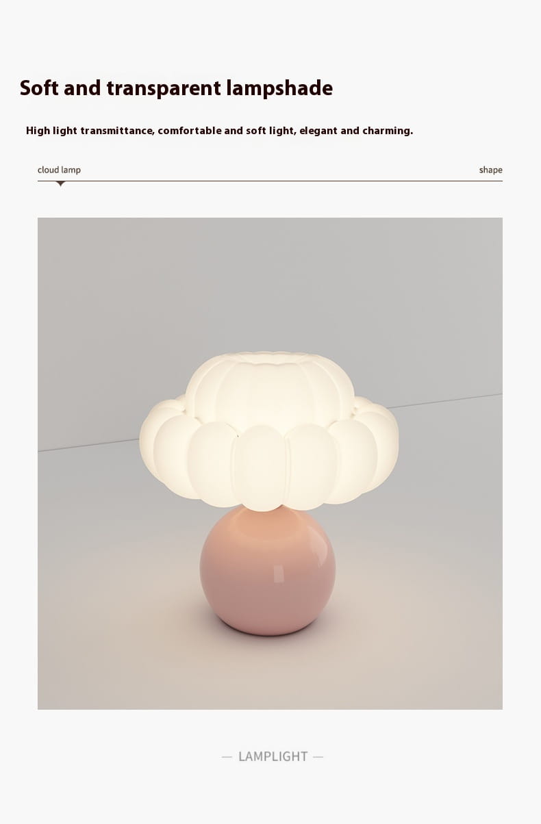Dayuan Garden Mushroom Night Lamp with Full Spectrum Ceramic Light