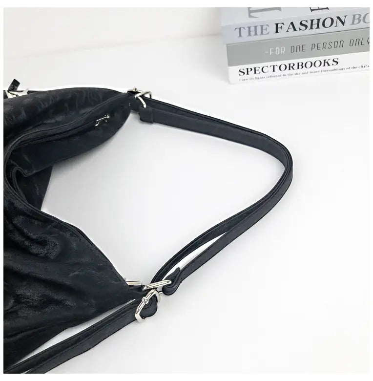 Large Capacity Soft Tote Bag with Shoulder Strap and Double Joint Style