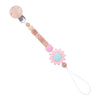 Baby Products Soothing Beech Pacifier Clip - Pink