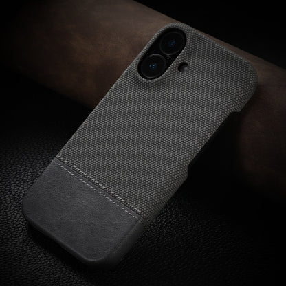 Funda para teléfono anti-caída de cuero con patrón de color empresarial simple para hombres y mujeres 