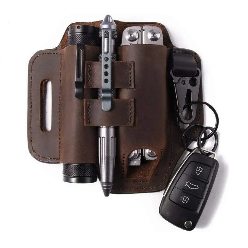 Belt Carrier With Multiple Tool Bags - Belt Carrier That Holds Your Tools and Fashion Together