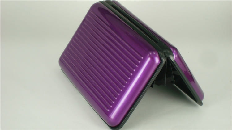 Aluminum Alloy Storage Box with Stripes for Home Organization in the United States
