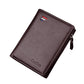 Men’s Wallet Short Anti-demagnetization - Men’s Leather Wallet No Demagnetization Drama