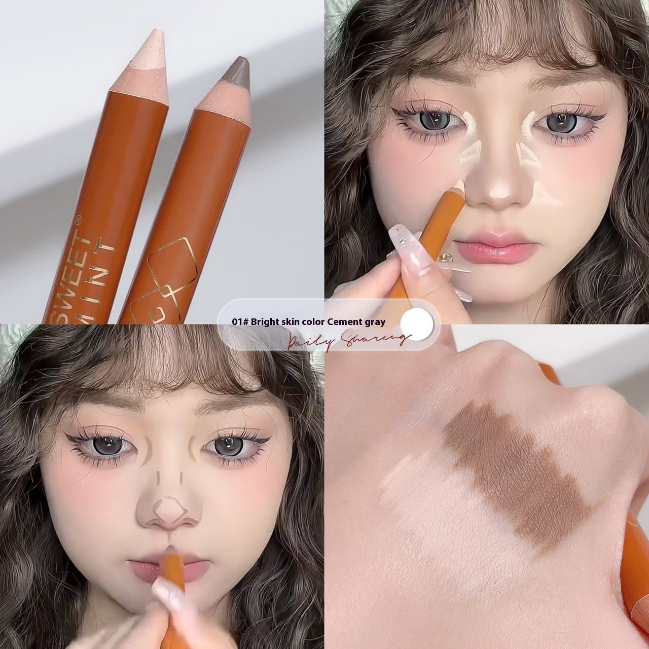 Face Brightening Natural Shading Pen Improve Skin Color for Universal - Teleplus improve skin color shading pen face
