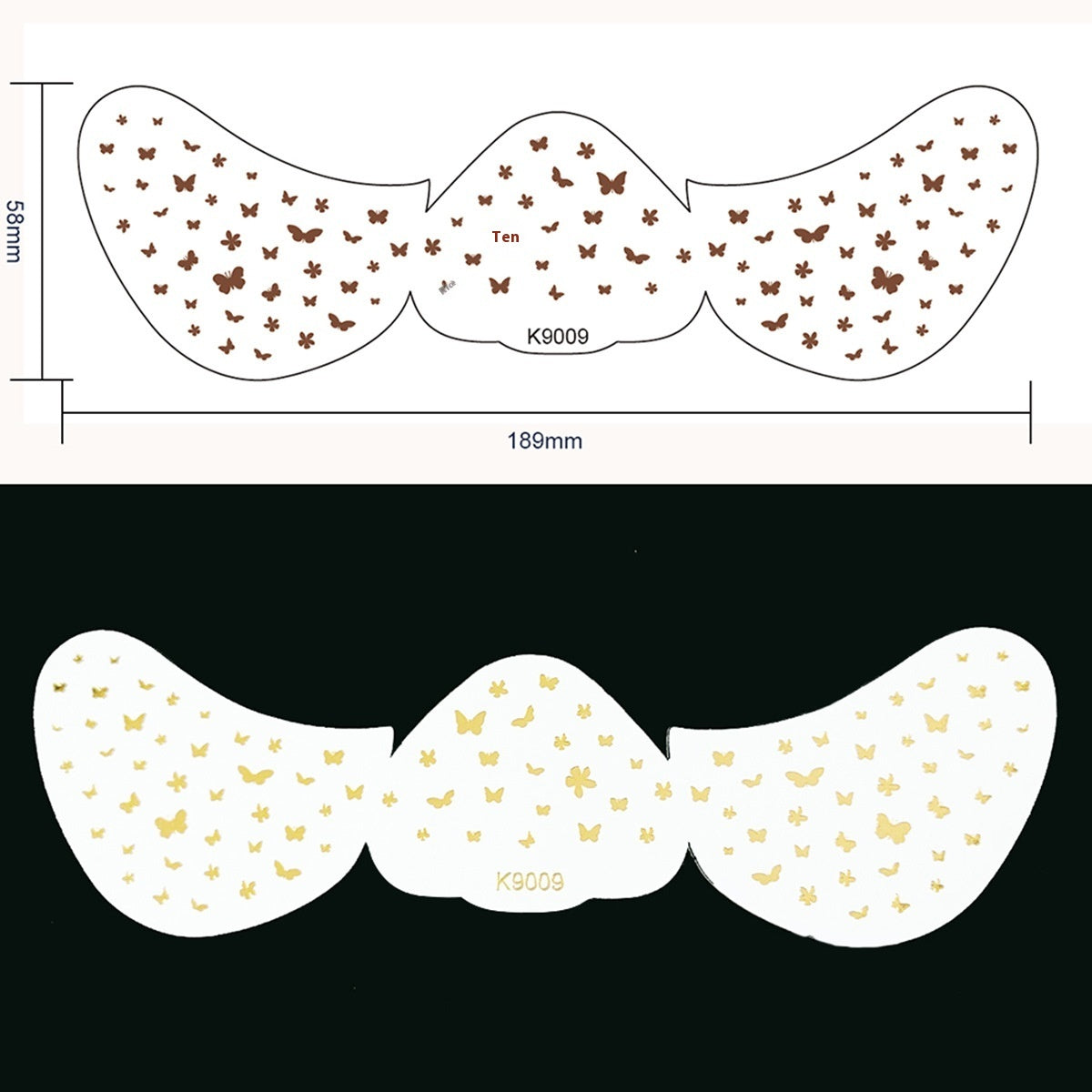Facial Freckles Stickers Gilding Dots Tattoo Sticker for Craft and Decoration - a Flawless Freckle Look facial freckles
