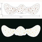 Facial Freckles Stickers Gilding Dots Tattoo Sticker for Craft and Decoration - a Flawless Freckle Look facial freckles