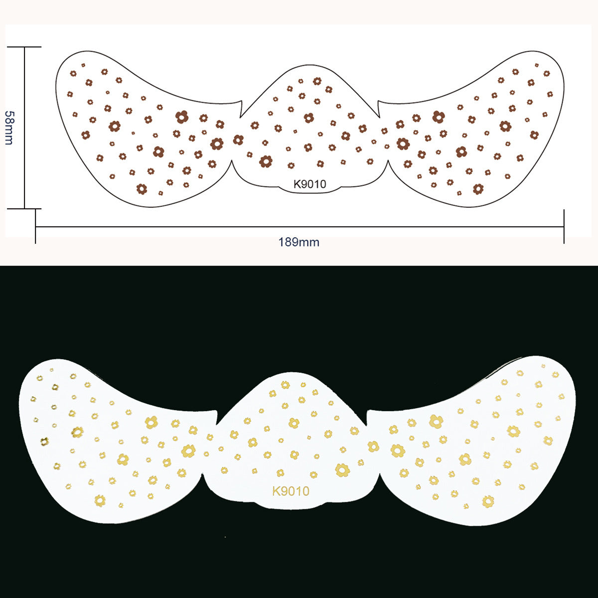 Facial Freckles Stickers Gilding Dots Tattoo Sticker for Craft and Decoration - a Flawless Freckle Look facial freckles