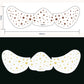 Facial Freckles Stickers Gilding Dots Tattoo Sticker for Craft and Decoration - a Flawless Freckle Look facial freckles