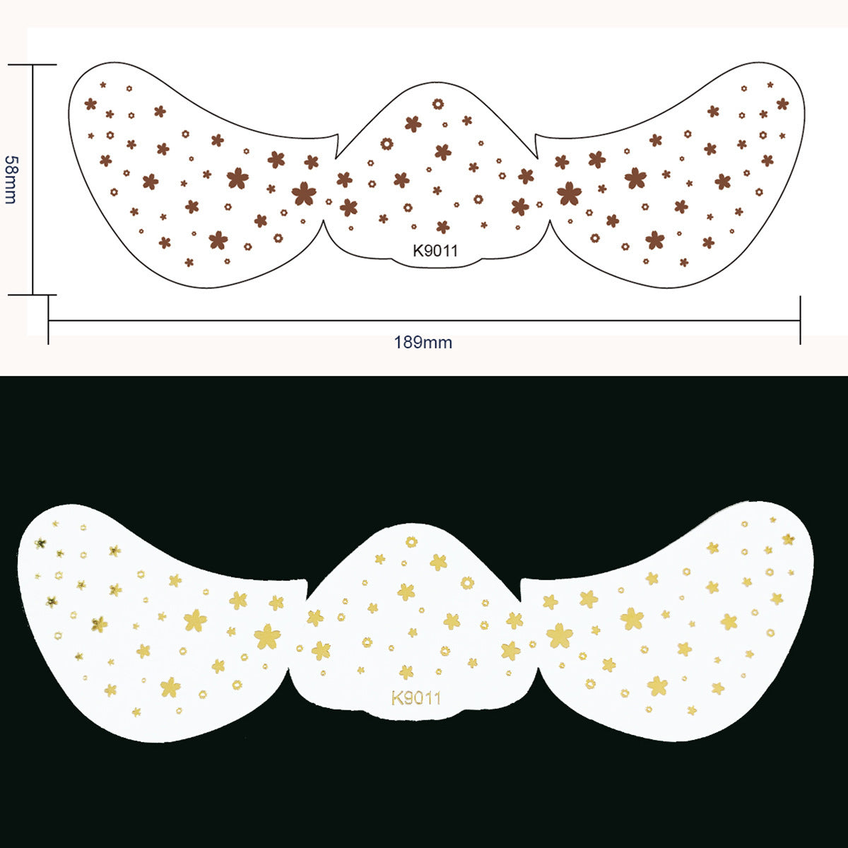 Facial Freckles Stickers Gilding Dots Tattoo Sticker for Craft and Decoration - a Flawless Freckle Look facial freckles