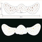 Facial Freckles Stickers Gilding Dots Tattoo Sticker for Craft and Decoration - a Flawless Freckle Look facial freckles
