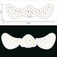 Facial Freckles Stickers Gilding Dots Tattoo Sticker for Craft and Decoration - a Flawless Freckle Look facial freckles